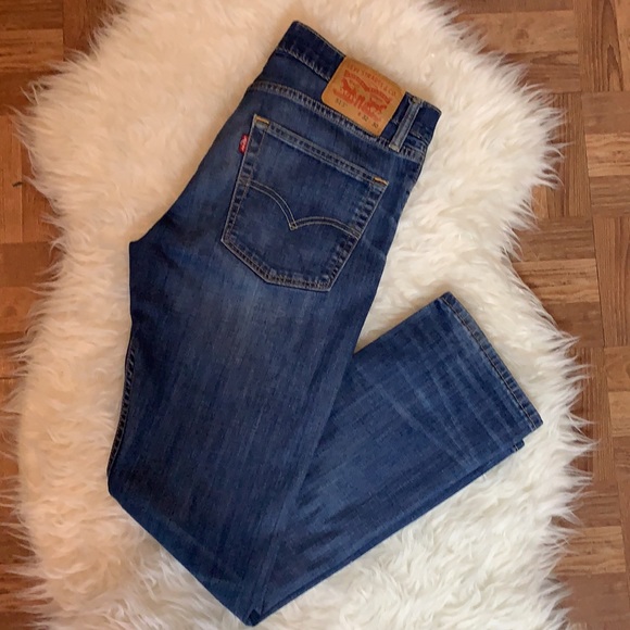 Vintage🧚‍♀️Levi’s 513 distressed jeans size 32 (men’s) - Picture 6 of 16